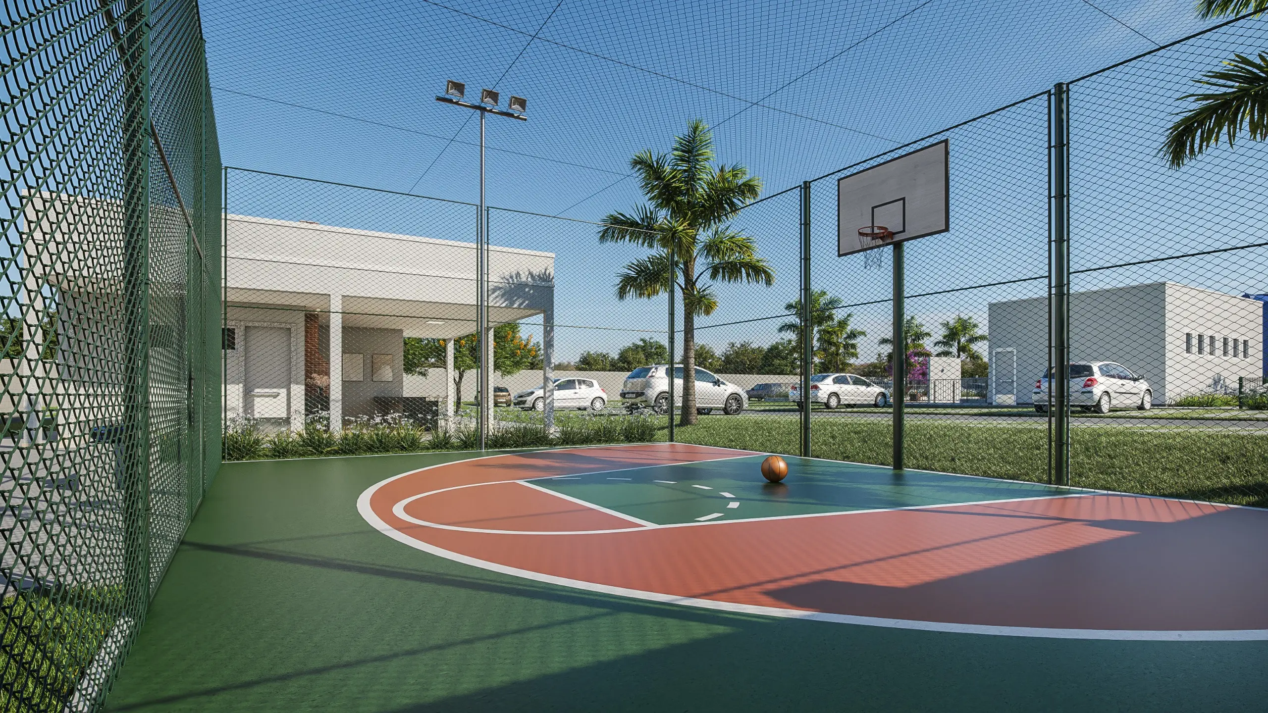 Campo di Espanha Quadra de Basquete