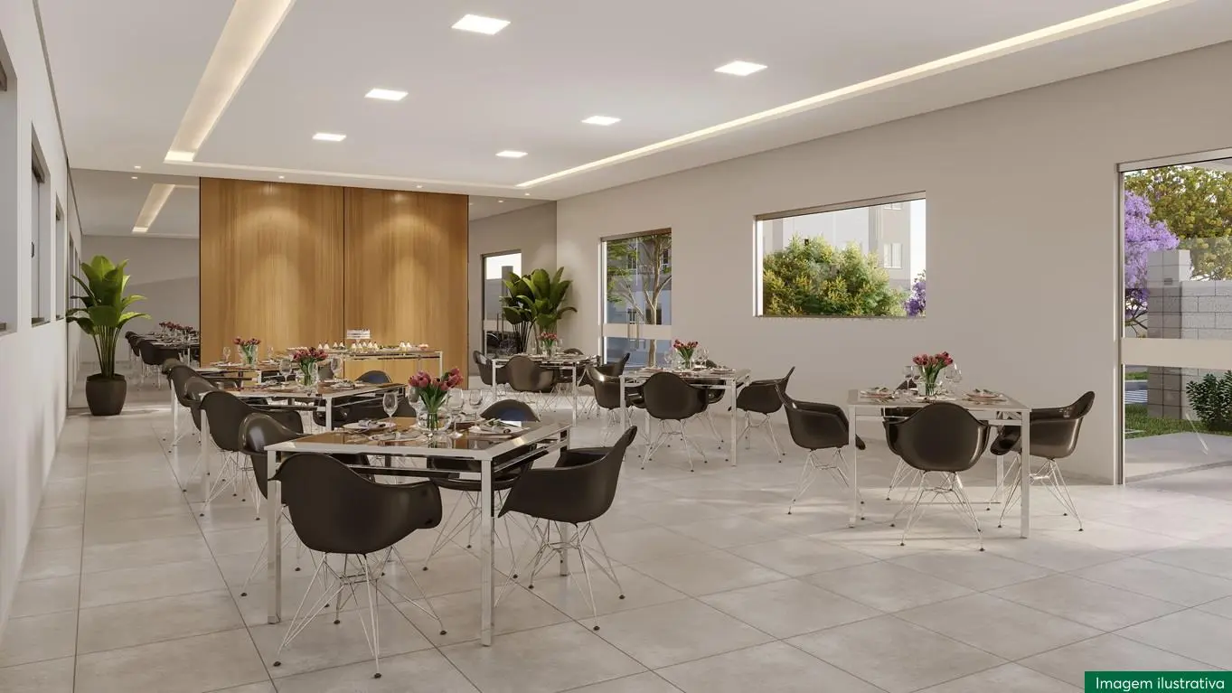 Residencial Tibre Salão de festas