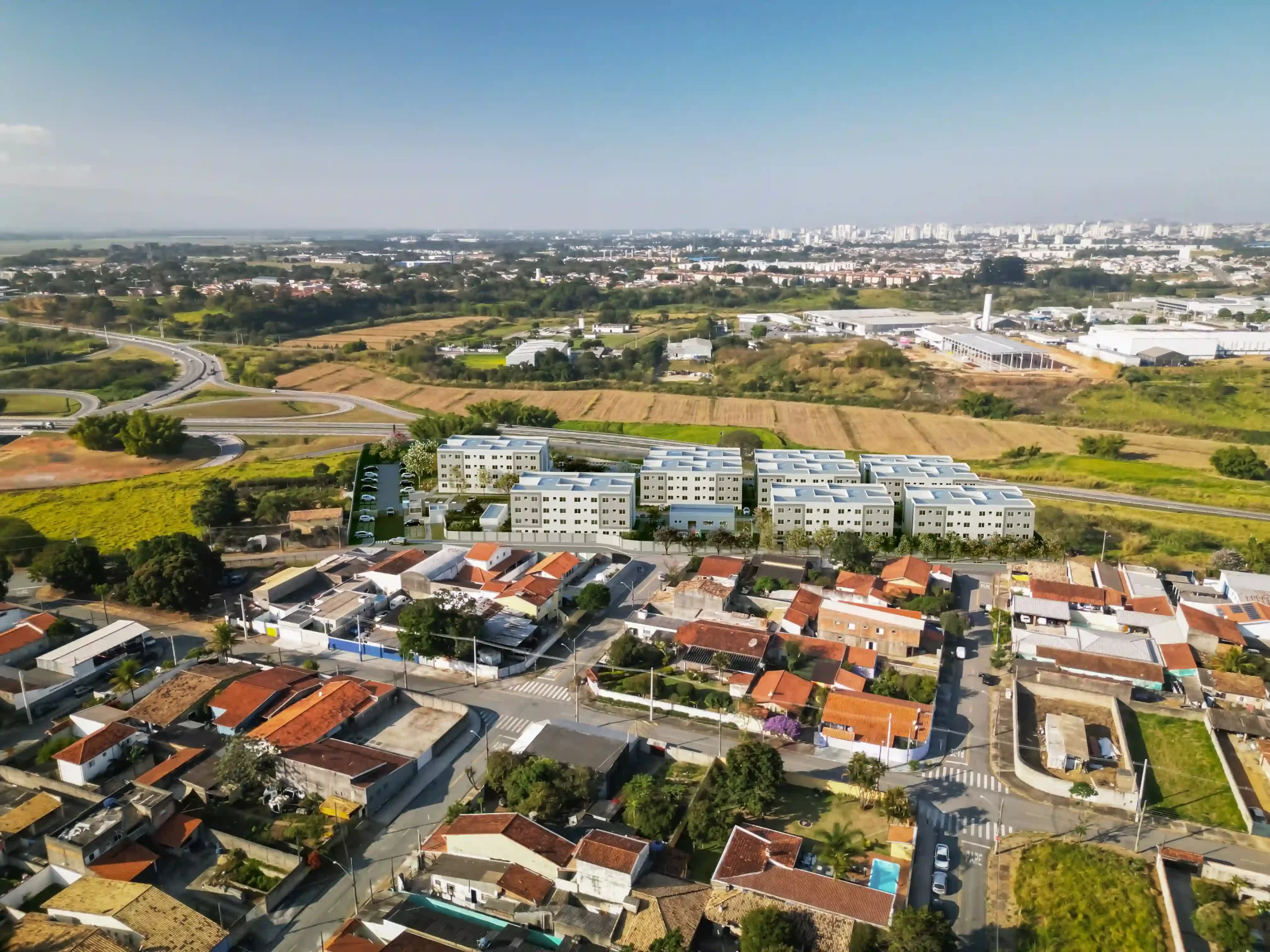 Residencial Tulle - Vista área