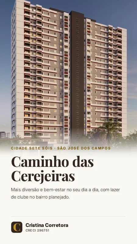 Capa do book do Caminho das Cerejeiras