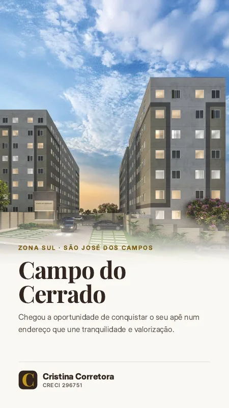 Capa do book do Campo do Cerrado