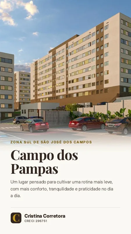 Capa do book do Campo dos Pampas
